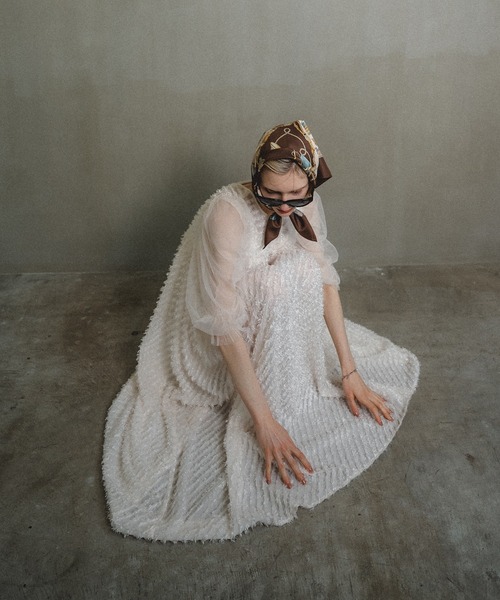 【et.UNiVER】 オケージョンドレスM et.UNiVER ドレス Velvet mist dress : ZOZOTOWN Yahoo!店 - 通販