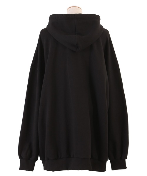 PUNYUS（プニュズ） プルオーバーパーカー 4 ブラック レディース