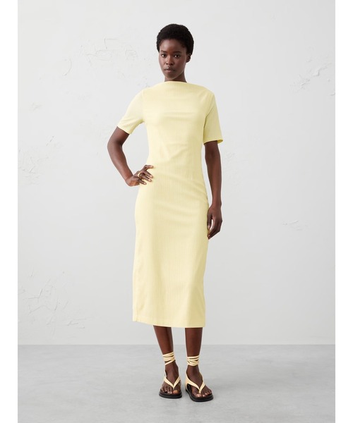 未使用 BANANA REPUBLIC ノースリーブワンピース XS 新品タグ付 BANANA REPUBLIC FACTORY STORE（バナナリパブリック