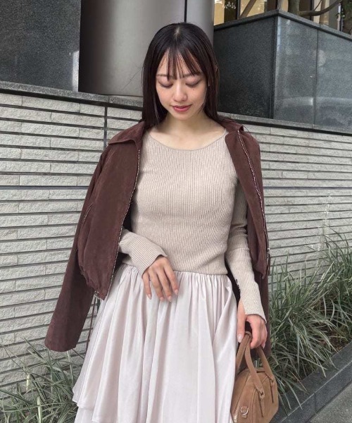 新品未開封　タグ付　FRAY I.D　ステンカラードロストギャザーブルゾン FRAY I.D｜ステンカラードロストギャザーブルゾン | Rakuten Fashion