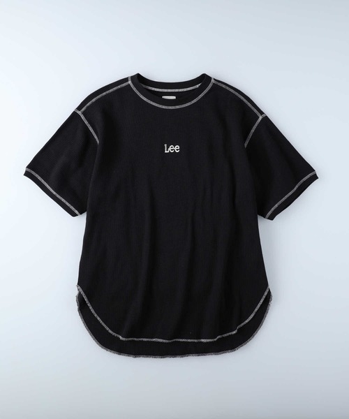 「Lee」 半袖Tシャツ M ブラック レディース
