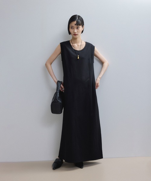 ADAM ET ROPE'（アダムエロペ） ワンピース 「WEB限定」バイカラー