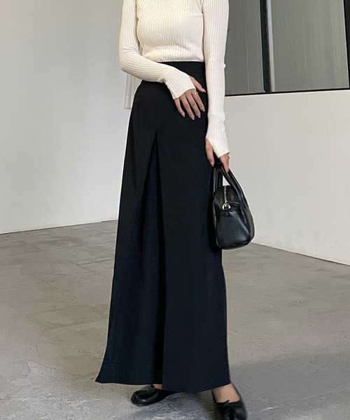 「Louere」 スカート MEDIUM ブラック レディース_画像7