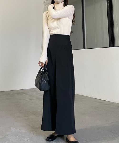 「Louere」 スカート MEDIUM ブラック レディース_画像8