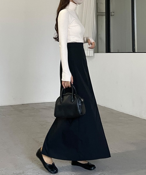 「Louere」 スカート MEDIUM ブラック レディース_画像9