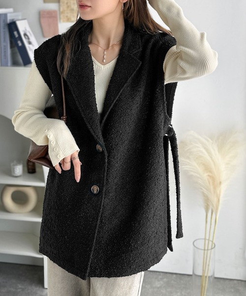 classicalelf（クラシカルエルフ） ベスト ジレ シンプルで洗練された