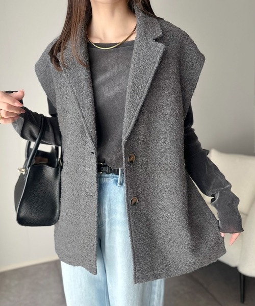 classicalelf（クラシカルエルフ） ベスト ジレ シンプルで洗練された