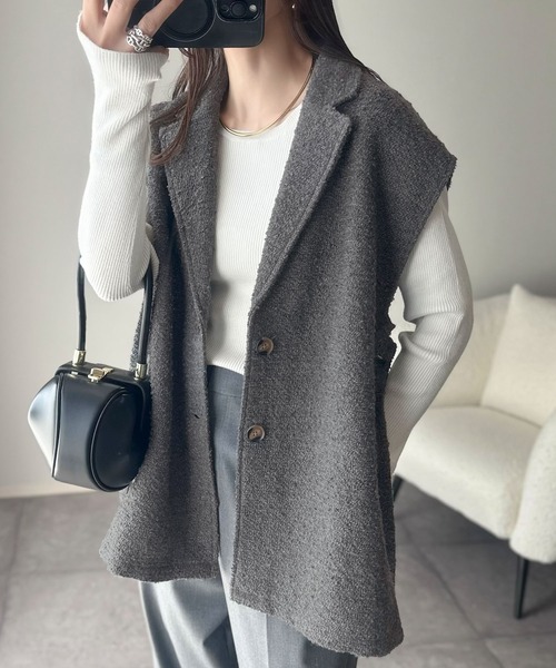 classicalelf（クラシカルエルフ） ベスト ジレ シンプルで洗練された