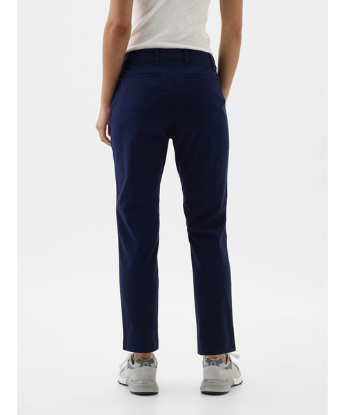 「GAP」 チノパンツ 2 ネイビー レディース