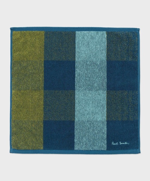 Paul Smith（ポール・スミス） ハンカチ ブロックチェック ハンド