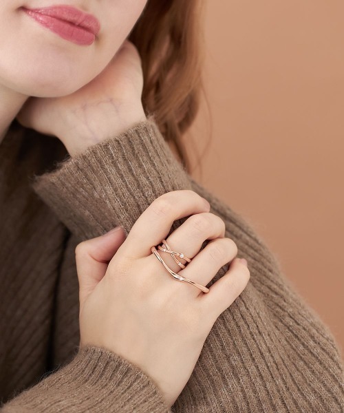 Canal4℃ 指輪 リング 「Autumn Collection」シルバー リングカフ