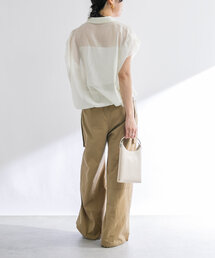 「RIVE DROITE」 半袖シャツ FREE アイボリー レディースの画像5