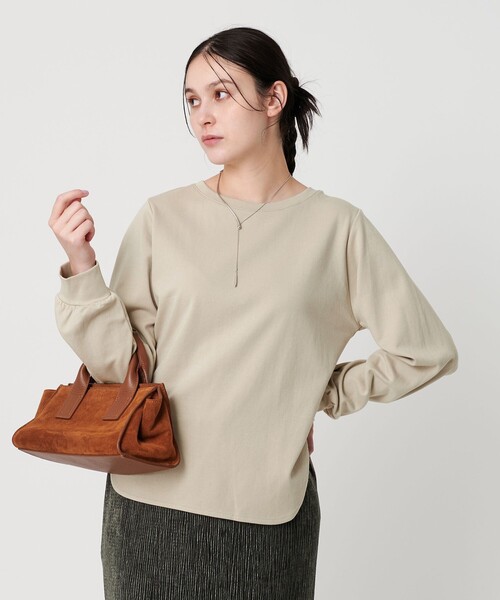 BEAUTY＆YOUTH UNITED ARROWS tシャツ ポンチ ラウンドヘム カットソー