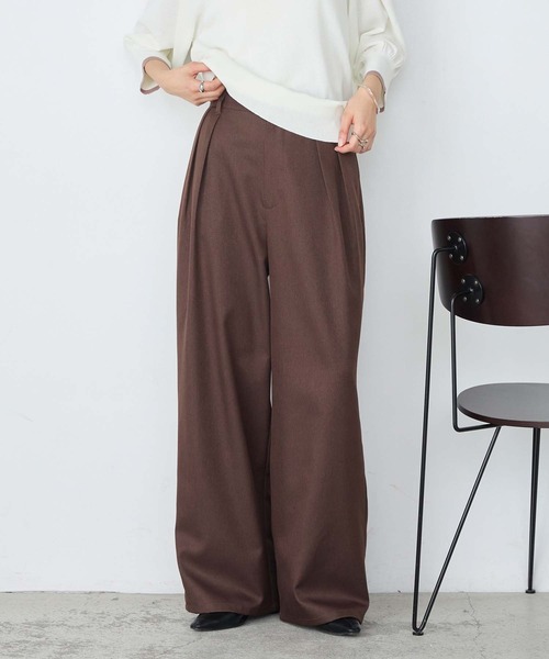 forksy.（フォルクシー） ワイドパンツ スラックス パンツ 「forksy