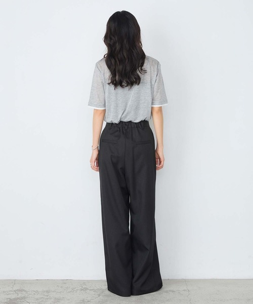 forksy.（フォルクシー） ワイドパンツ スラックス パンツ 「forksy