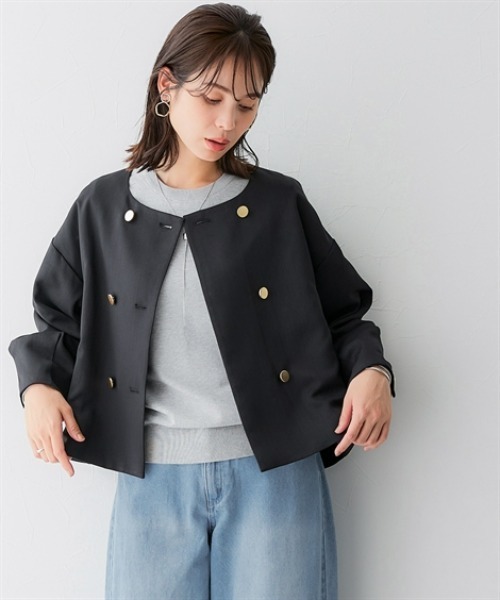 7days Life Styling セットアップ 「レディーススーツ」ドビー素材