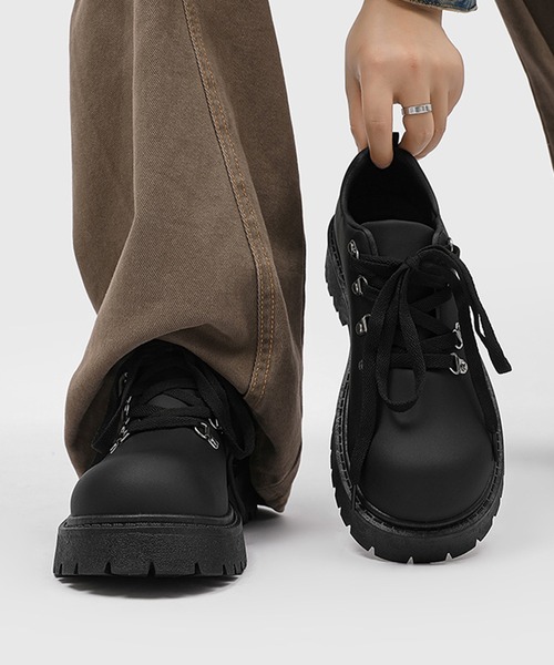 メンズブーツ CALIFORNIA OUTFITTERS ブーツ 9C97 レースアップ厚底 マウンテン