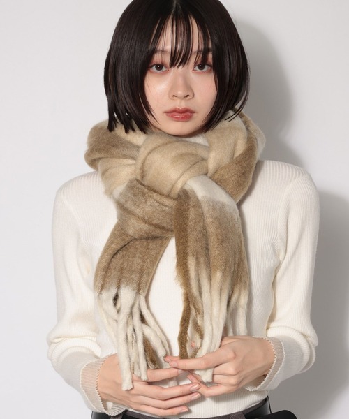 PAGEBOY　マフラー　チェック　佐藤さま PAGEBOY（ページボーイ） ストール マフラー フリンジチェックストール