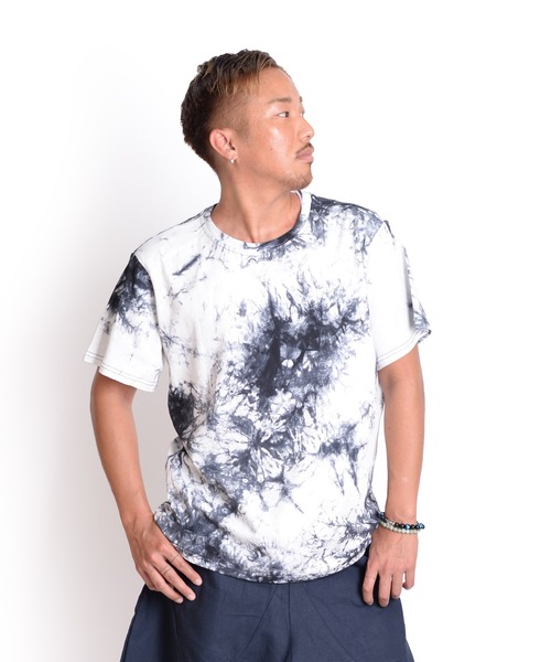marai（マーライ） tシャツ タイダイ染め半袖Tシャツ レディース