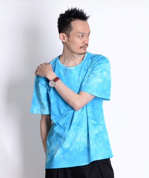 marai（マーライ） tシャツ 半袖 タイダイ染め半袖Tシャツ レディース