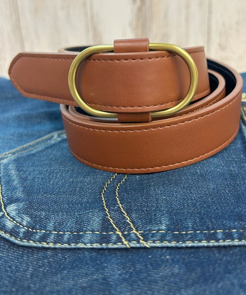 Lee（リー） ベルト 30mm ピンレスベルト/ゴールドバックル レディース