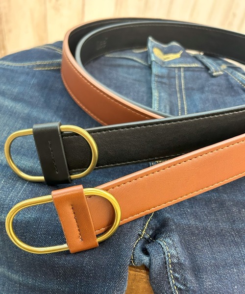 Lee（リー） ベルト 30mm ピンレスベルト/ゴールドバックル レディース