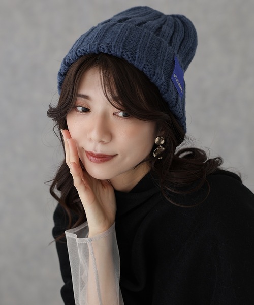 Lace Ladies（レースレディース） ニット帽 ニットキャップ ソリッド