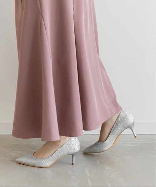 「RANDA」 パンプス 25.5 ゴールド レディース_画像3