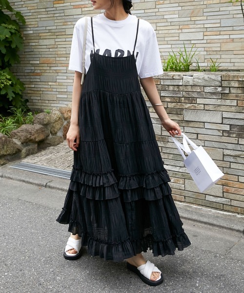 「forksy.」 キャミソールワンピース FREE ブルー レディース_画像2