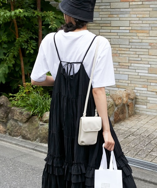 「forksy.」 キャミソールワンピース FREE ブルー レディース_画像4