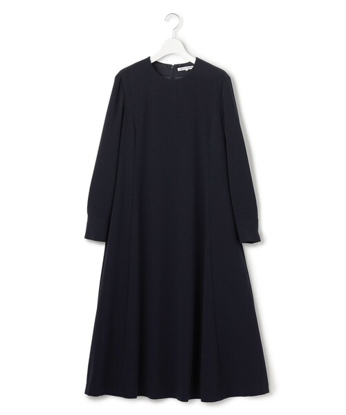 23区（ニジュウサンク） ワンピース トリアセダブルジョーゼット 襟