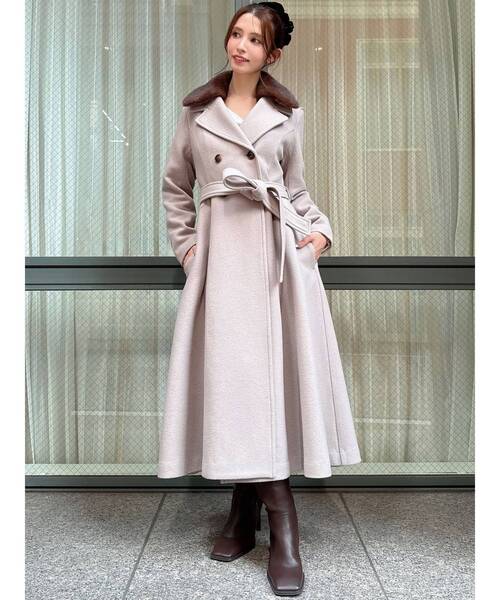 RESEXXY（リゼクシー） コート アウター ショートビーバーウールロング