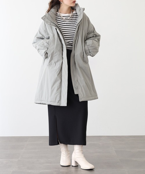 Ree&Mee ダウンコート ダウンジャケット 吸湿発熱 中綿 軽量 保温