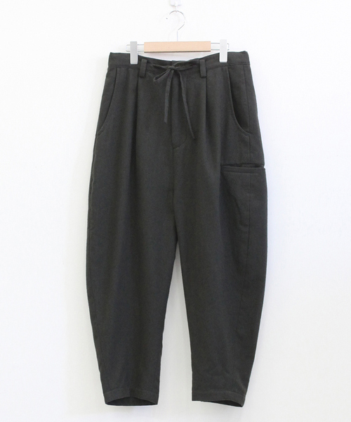 「STORAMA」 イージーパンツ MEDIUM ブラック メンズ_画像9