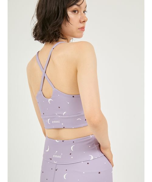 美品◯emmi yoga◯ヨガウェア◯上下セット◯花柄◯ピラティス◯スポーツ emmi yoga（エミヨガ） ラスト1点 ヨガウェア ヨガパンツ エミ emmi