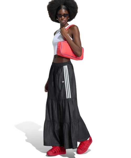 adidas（アディダス） デニムスカート adidas SUMMER GLOW DENIM SKIRT