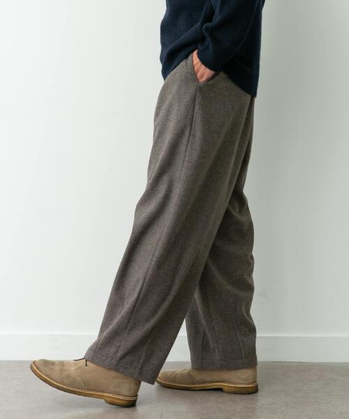 URBAN RESEARCH Sonny Label パンツ ウール混バルーンパンツ メンズ