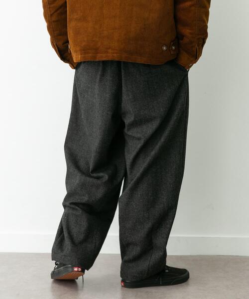 URBAN RESEARCH Sonny Label パンツ ウール混バルーンパンツ メンズ