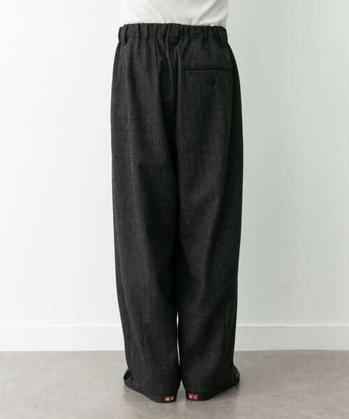 URBAN RESEARCH Sonny Label パンツ ウール混バルーンパンツ メンズ