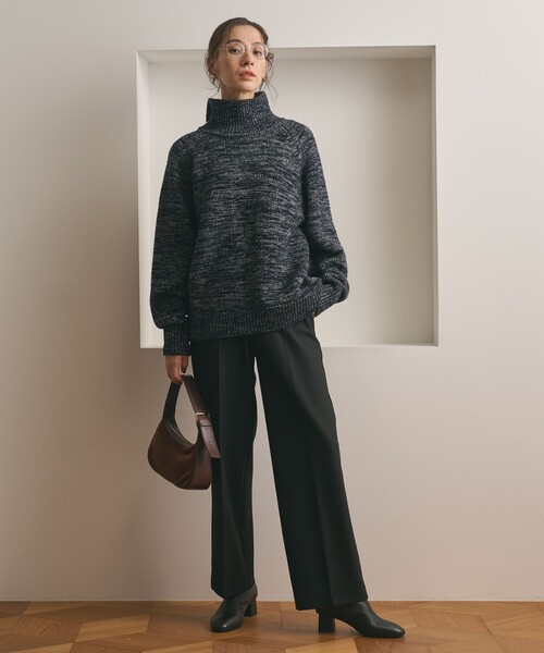 BEAUTY＆YOUTH UNITED ARROWS ニット セーター ミックスカラー ラメ