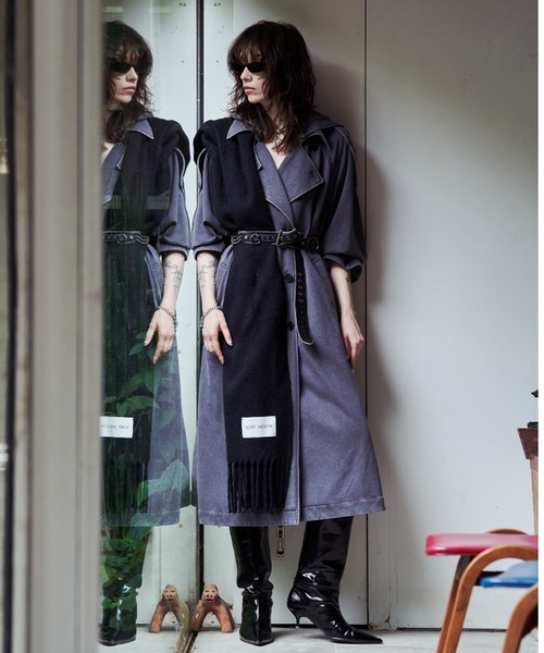 JOSE MOON（ジョゼムーン） トレンチコート コート HOODIE URALE