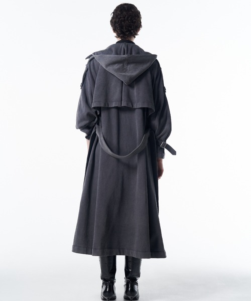 JOSE MOON（ジョゼムーン） トレンチコート コート HOODIE URALE