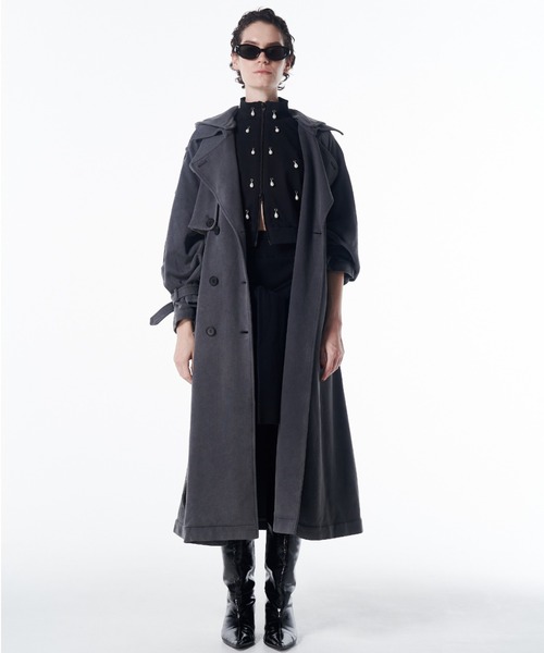 JOSE MOON（ジョゼムーン） トレンチコート コート HOODIE URALE