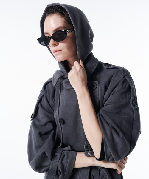 JOSE MOON（ジョゼムーン） トレンチコート コート HOODIE URALE