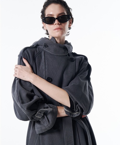JOSE MOON（ジョゼムーン） トレンチコート コート HOODIE URALE