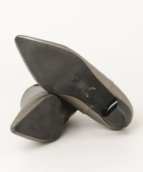 「RiiiKa」 ショートブーツ L ベージュ レディース_画像3