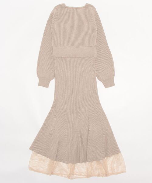 「RESEXXY」 ニットワンピース FREE ブラック レディース_画像2