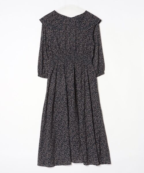 「JILL by JILL STUART」 7分袖ワンピース FREE ネイビー レディース_画像2