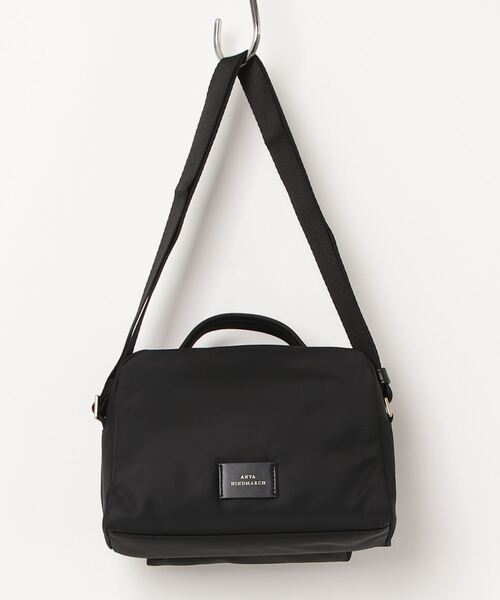 ANYA HINDMARCH 2way チェーンショルダーバッグ レザー ANYA HINDMARCH（アニヤ・ハインドマーチ） 2WAYバッグ FREE ブラック