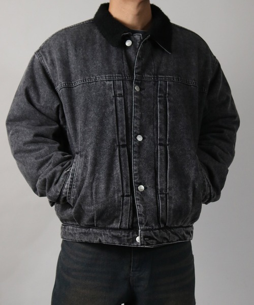 NYLAUS（ナイラス） デニムジャケット gジャン 「Nylaus」Boa Lining